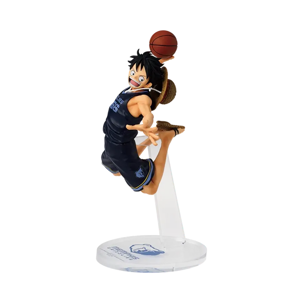 BANPRESTO "MASTER STARS PIECE" -ONE PIECE x NBA- THE MONKEY.D.LUFFY MEMPHIS GRIZZLIES