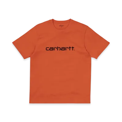 Carhartt WIP S/S Script T-Shirt "Orange"