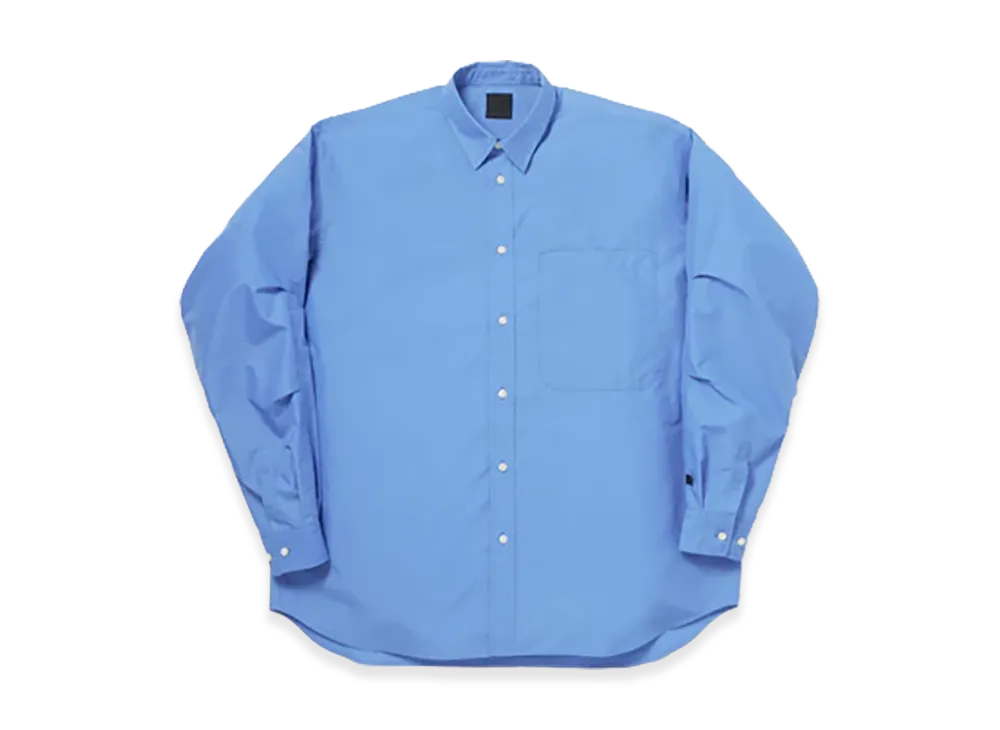 DAIWA PIER39 Women's Tech Regular Collar Shirt L/S Solid "Sax"