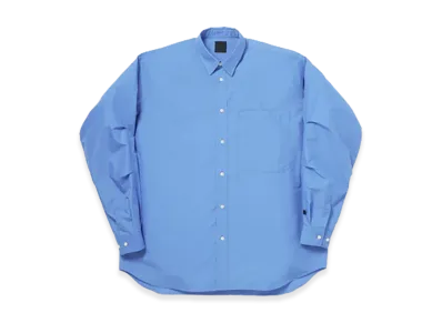 DAIWA PIER39 Women's Tech Regular Collar Shirt L/S Solid "Sax"