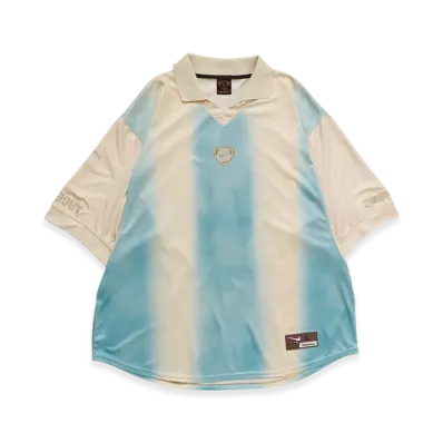 Travis Scott Cactus Jack x Nike Argentina Total 90 Retro Jersey "Light Blue/White"