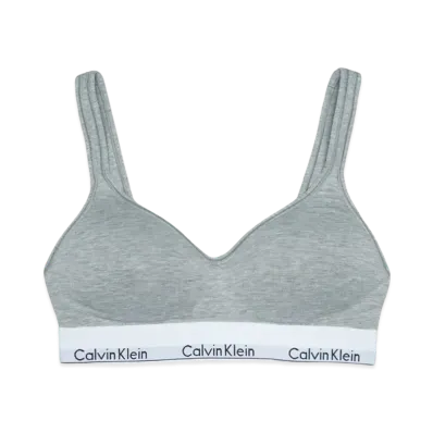 Calvin Klein Underwear Scoop Back LL Bralette "GREY HEATHER"