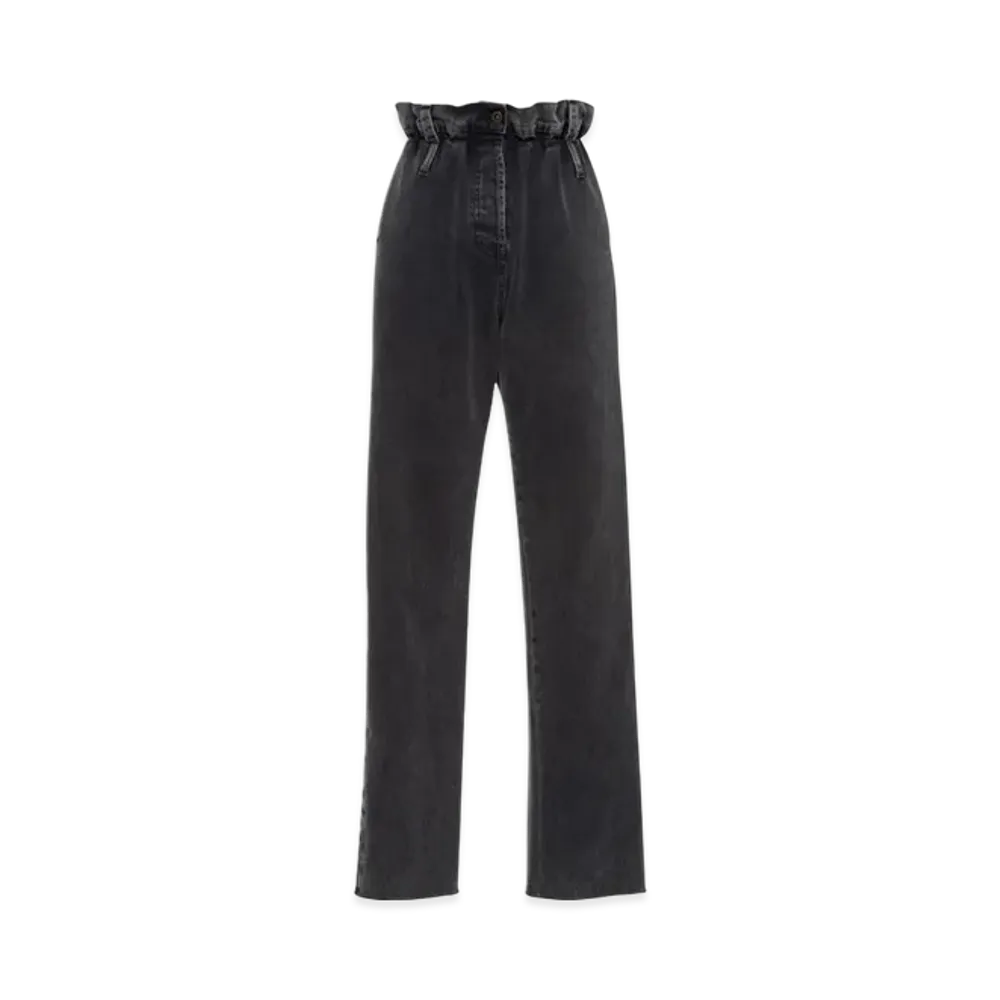 MIU MIU Women's Denim Pants "Black"