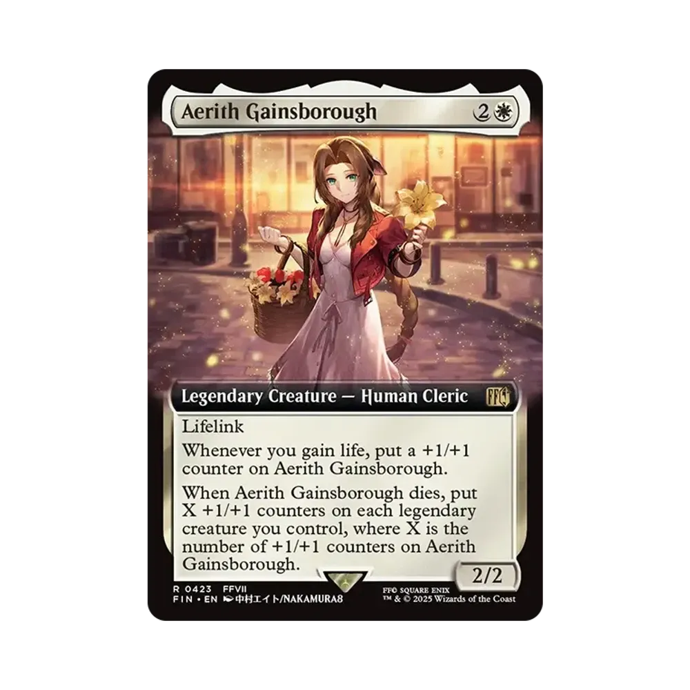 Aerith Gainsborough R :Foil [FIN 0423] [EN](FINAL FANTASY)
