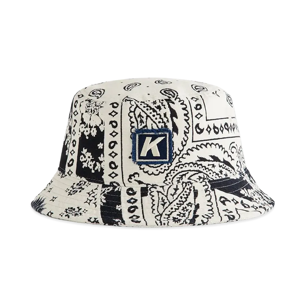 Kith Bandana Jacquard Dawson Bucket Hat "Nocturnal"