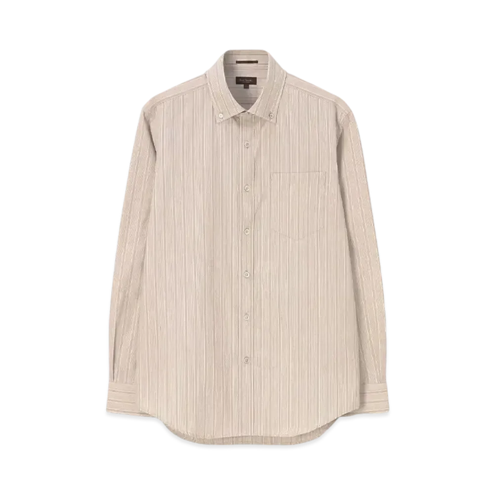 Paul Smith Overstripe Shirt "Beige"