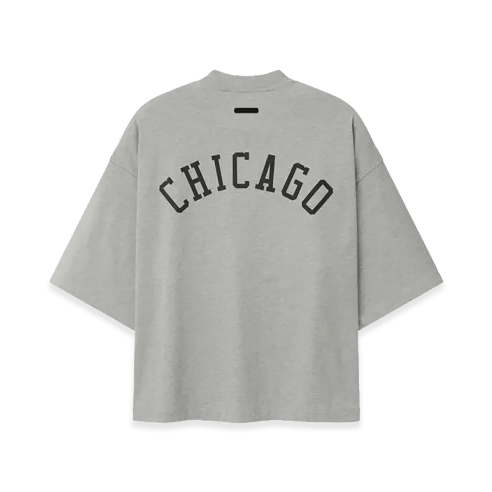 FEAR OF GOD x MLB White Sox Merch Tee "Concrete Heather"