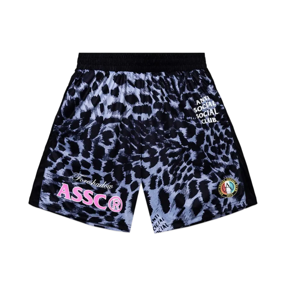 ANTI SOCIAL SOCIAL CLUB SUMMER 24 MAJOR DROP Failed Miserably Soccer Short "Black"