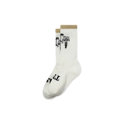 thisisneverthat x Actual Source Socks "White"
