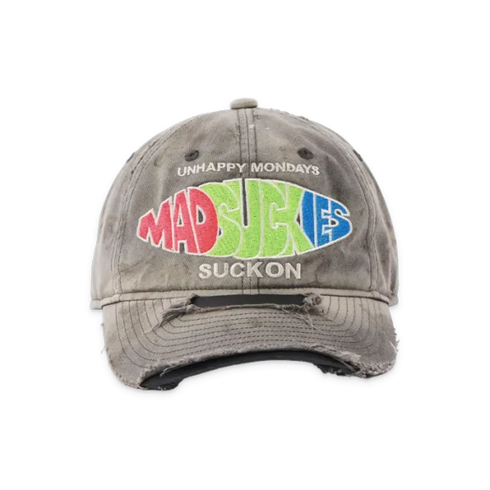 SAINT Mxxxxxx x MADSAKI MDS Cap Suck On "Charcoal"