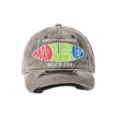 SAINT Mxxxxxx x MADSAKI MDS Cap Suck On "Charcoal"