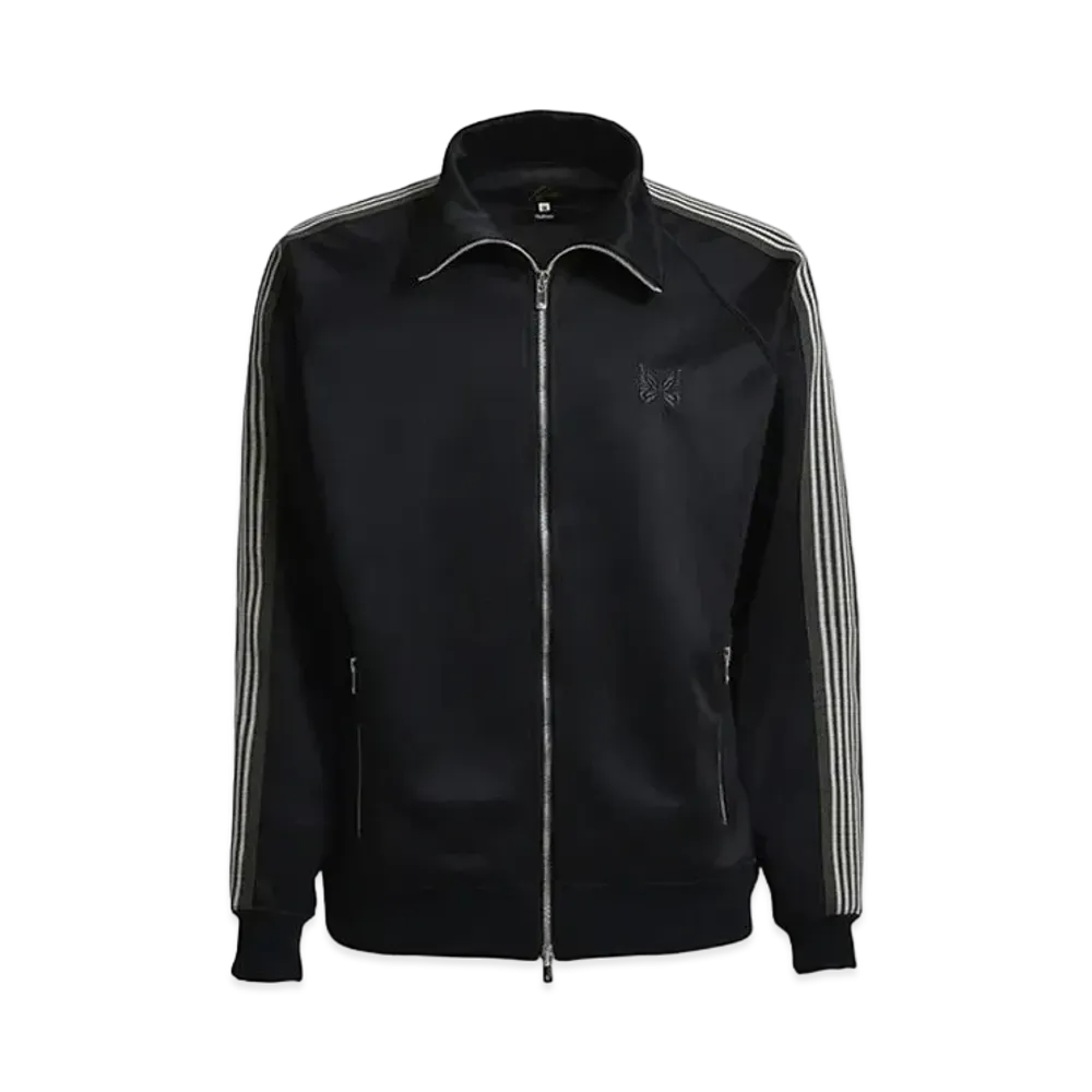 Needles x NUBIAN Track Jacket - Poly Smooth "Black"