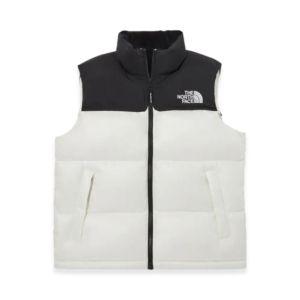 The North Face White Label Novelty Nuptse Down Vest "Cream"