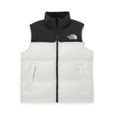 The North Face White Label Novelty Nuptse Down Vest "Cream"