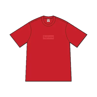 Supreme Tonal Box Logo Tee "Red"