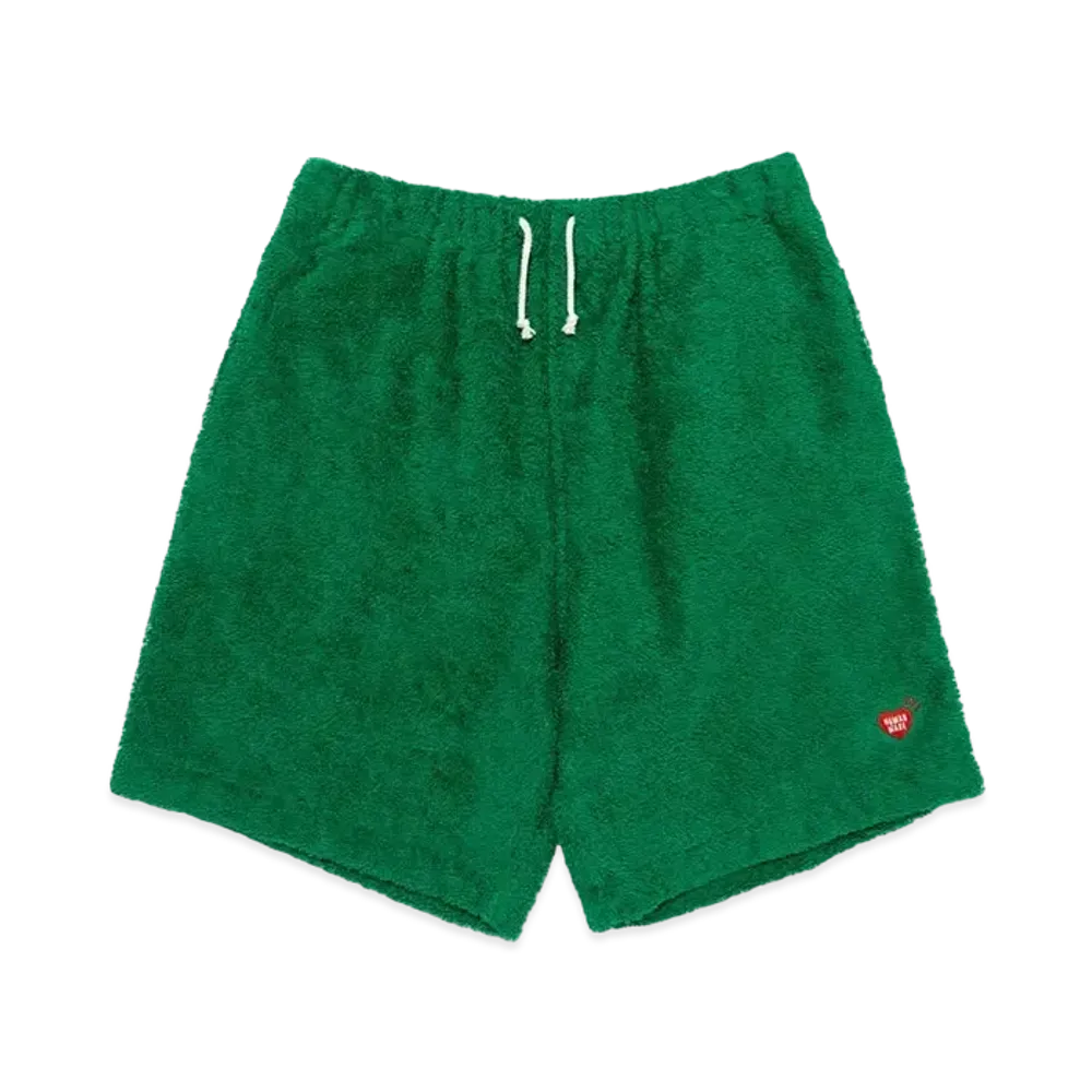 HUMAN MADE Pile Aloha Shorts "Green"