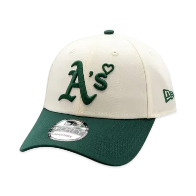 NEW ERA x BASICKS MLB 9Forty Athletics Cap "White/Green"