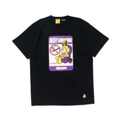 XLARGE x FR2 S/S TEE NO SMOKING "Black"