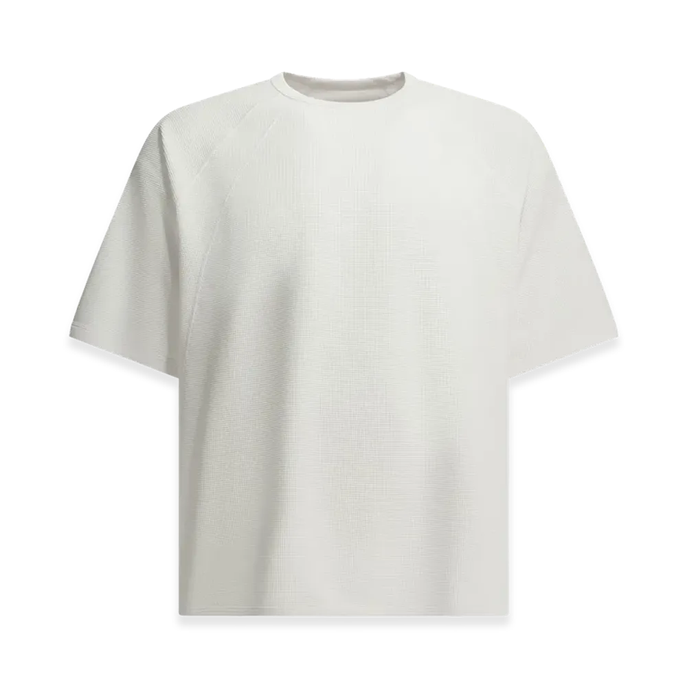 Goldwin Mesh Wf Actinoid Crew-Neck T-Shirt "White"