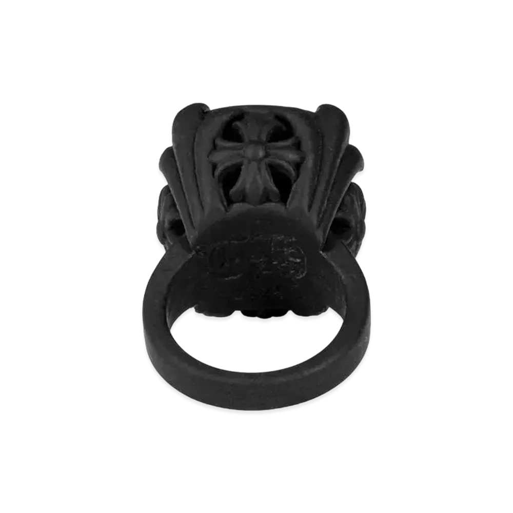 Chrome Hearts Cocktail Rubber Ring "Black"