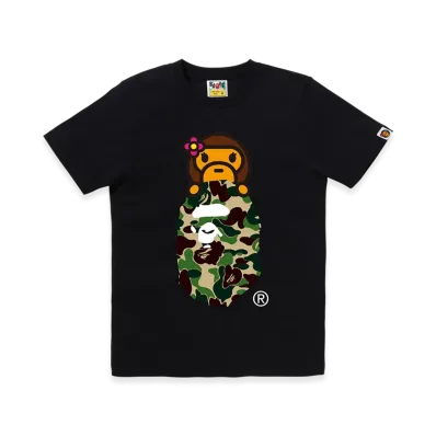 A BATHING APE ABC Camo Lisa On Ape Head "Black/Green"