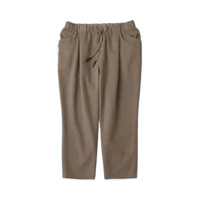 S.F.C Cropped Tapered Easy Pants "Beige"