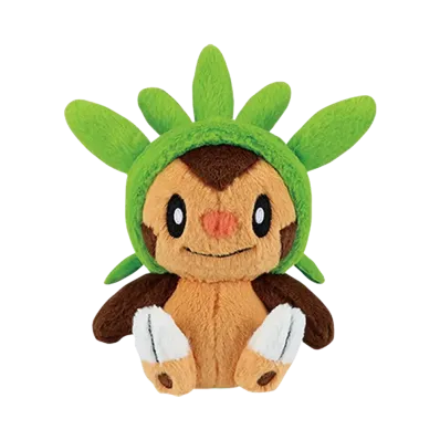 BANDAI "Ichiban Kuji" -Pokemon 30th ANNIVERSARY vol.2- D Prize Kalos starter trio plushies - Chespin