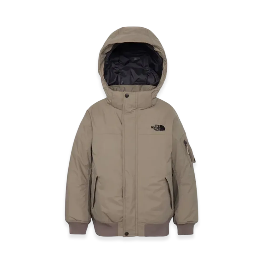 The North Face Winter Bomber Jacket Kids "Mushroom"