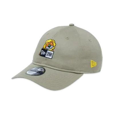NEW ERA x Tabekko Animals 9Twenty Lion Box Logo "Pebble"