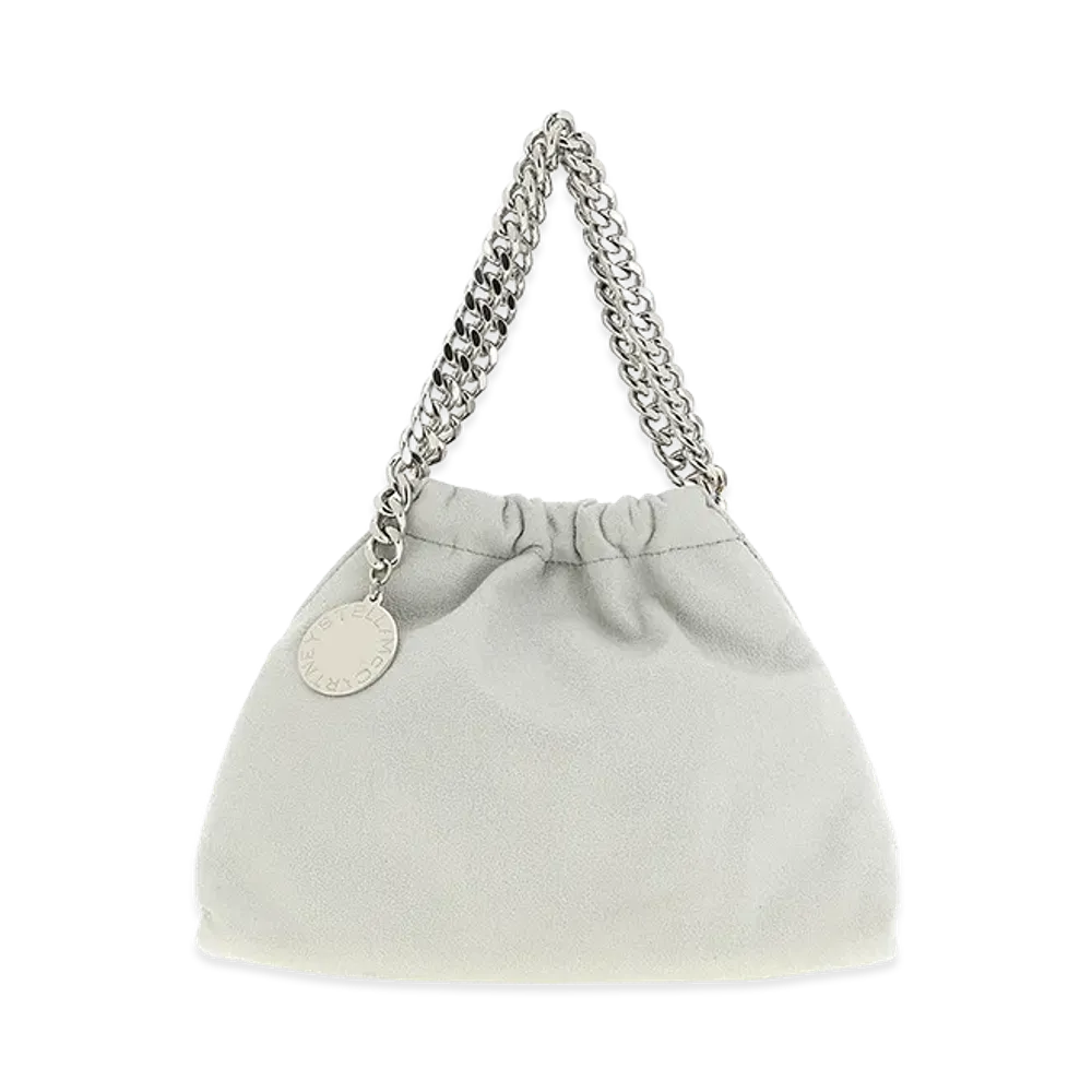 STELLA McCARTNEY Women's falabella Mini Drawstring Handbag "Gray"