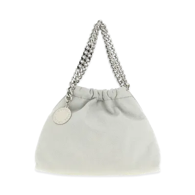 STELLA McCARTNEY Women's falabella Mini Drawstring Handbag "Gray"