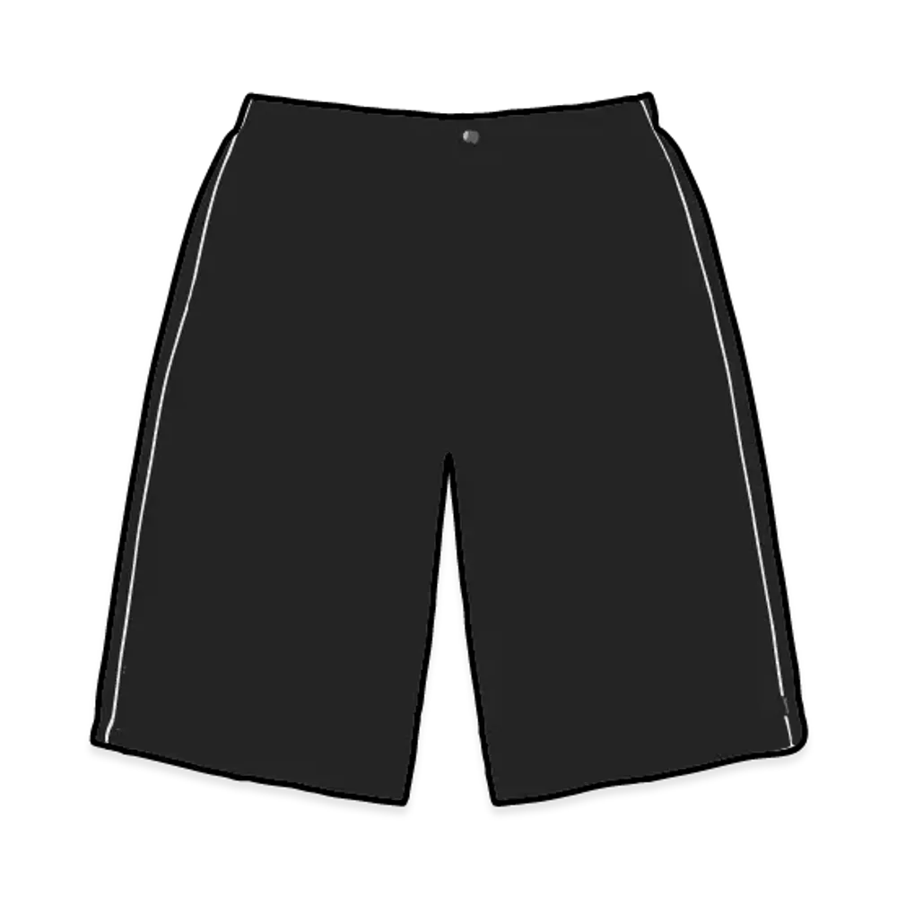 Supreme Long Nylon Short "Black"