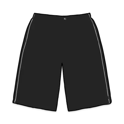 Supreme Long Nylon Short "Black"