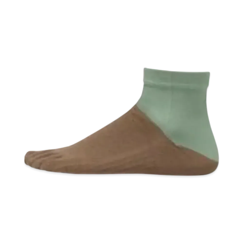 Goldwin Paper Fiber 5-Toe Short Socks (C3 Fit/Unisex) "Green Quartzite"