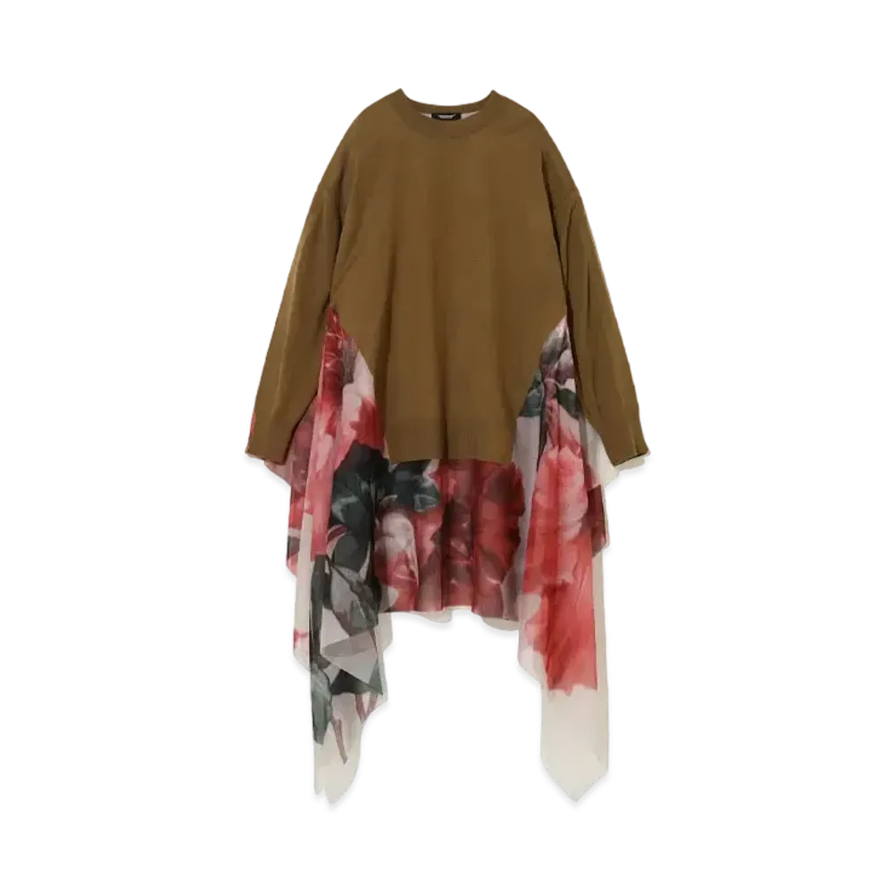 UNDERCOVER Wool Knit Pullover "Khaki Beige"