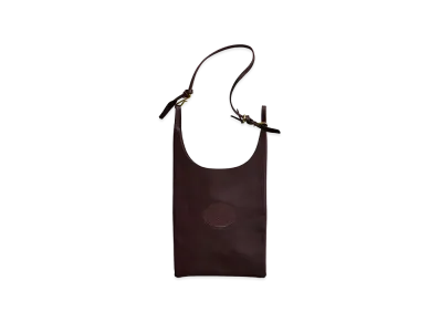 NICENESS N.Lowe Midi Steerhide Shoulder Bag Medium "Dark Brown"