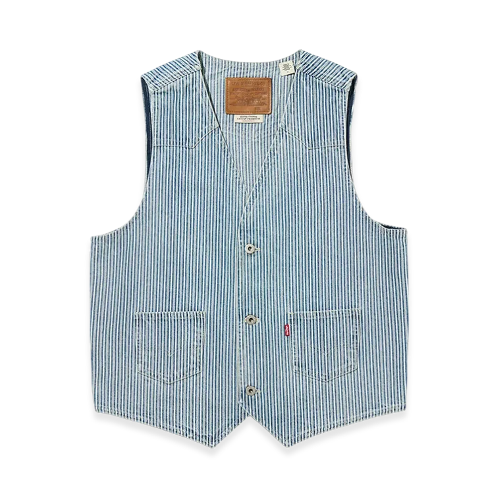 Levi's Denim Vest "Hickory Stripe"