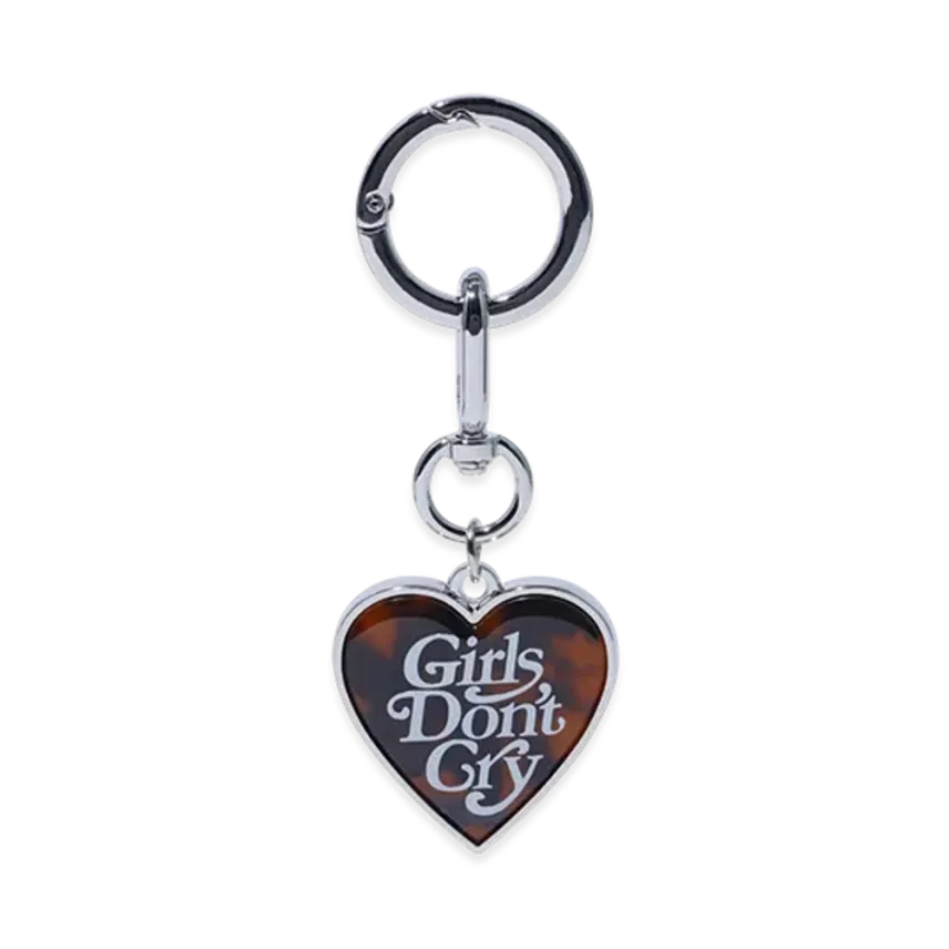 Girls Don't Cry Tortoiseshell Pattern Keyring Girls Don't Cry Tortoiseshell Pattern Keyring