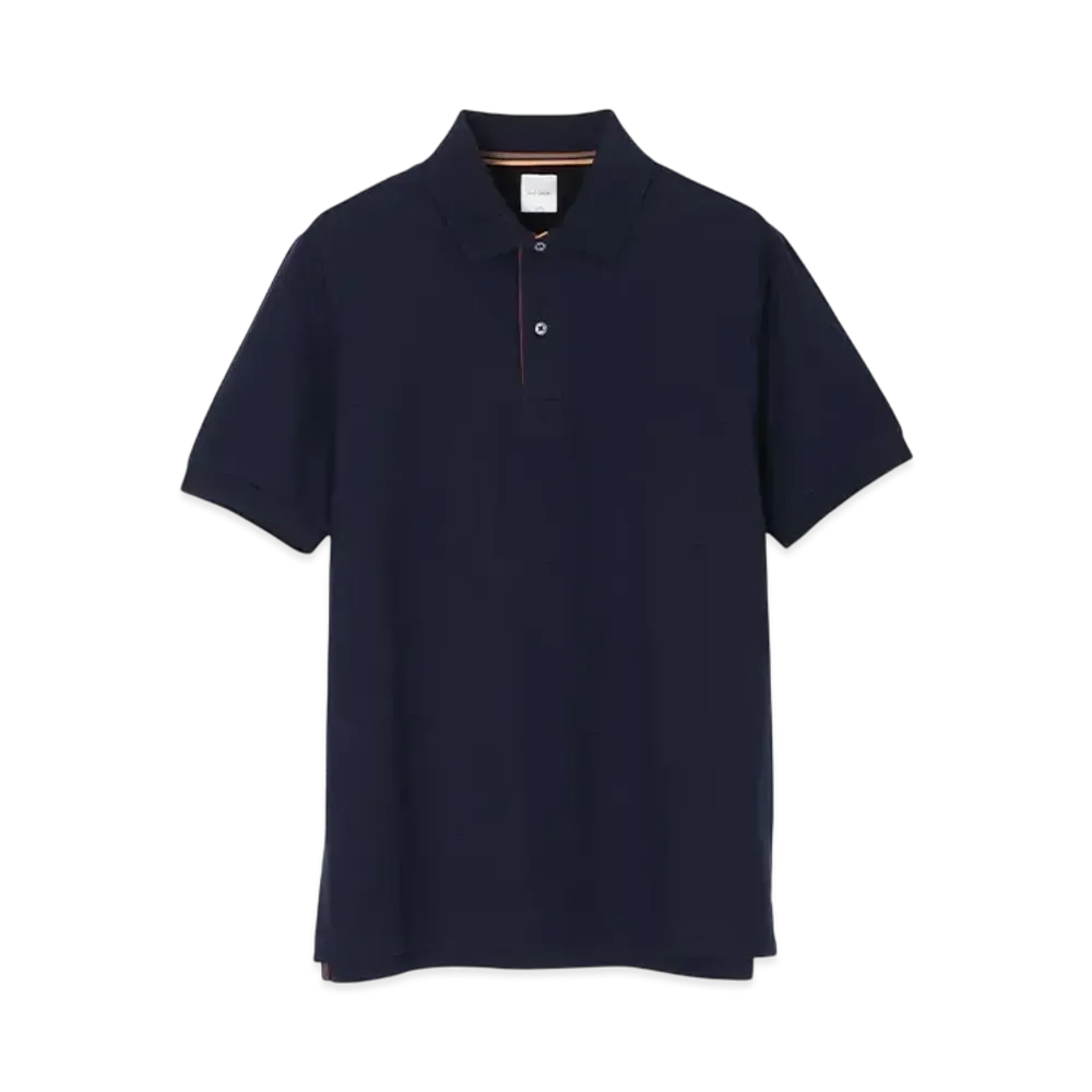 Paul Smith Artist Stripe Polo Shirt "Navy"