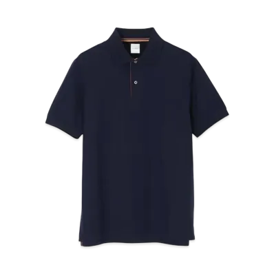 Paul Smith Artist Stripe Polo Shirt "Navy"