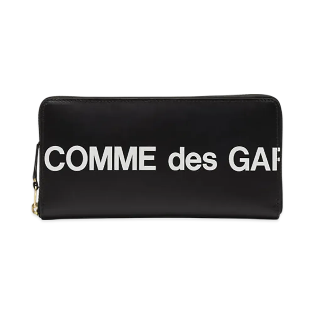 COMME des GARCONS Wallet Huge Logo "Black"