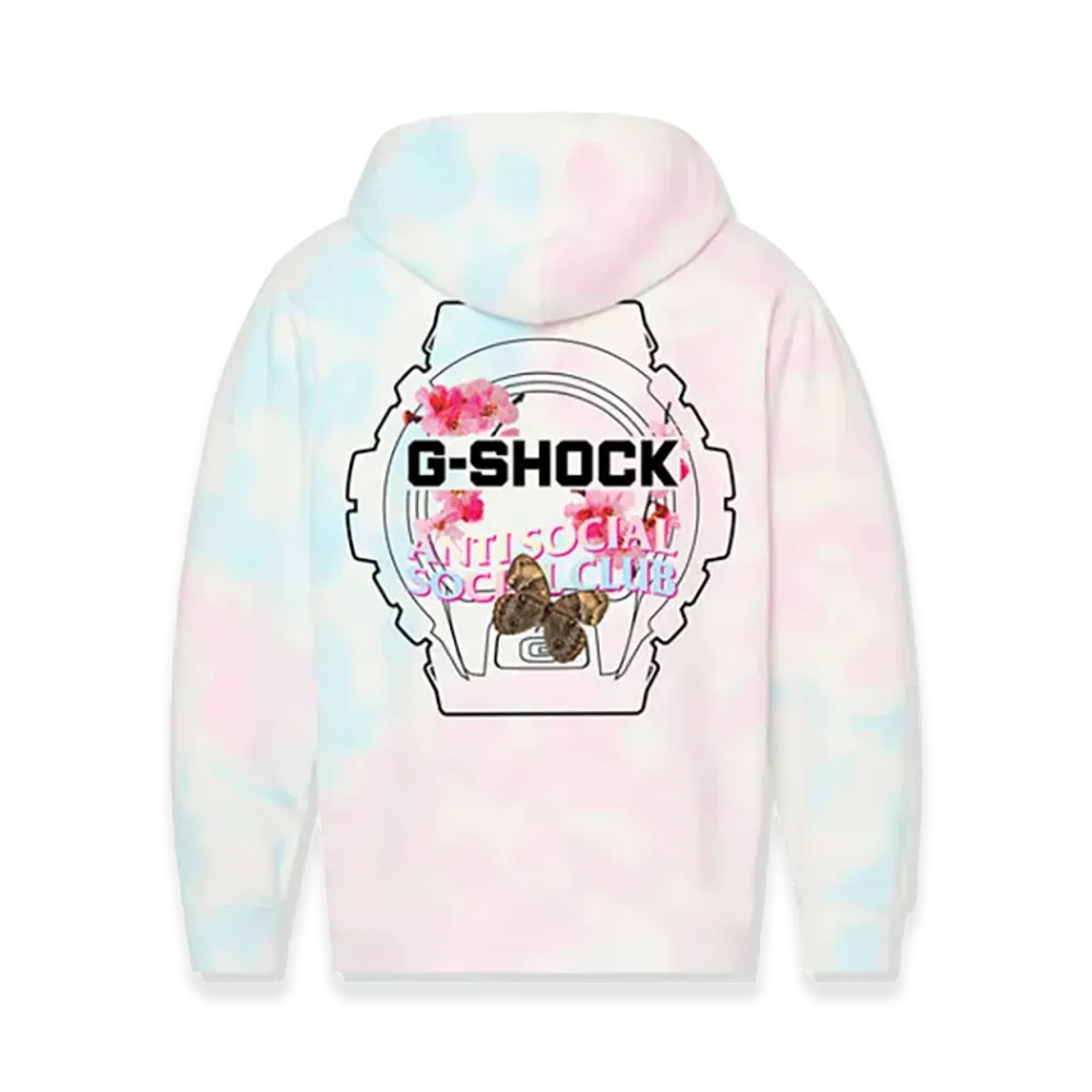 ANTI SOCIAL SOCIAL CLUB x Casio G-Shock Hoodie "Cotton Candy"
