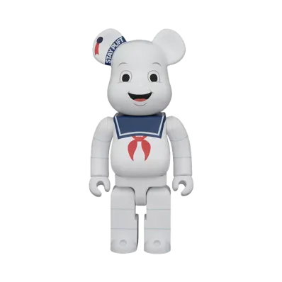 MEDICOM TOY "BEARBRICK" -Ghostbusters- Bearbrick Stay Puft Marshmallow Man 400%
