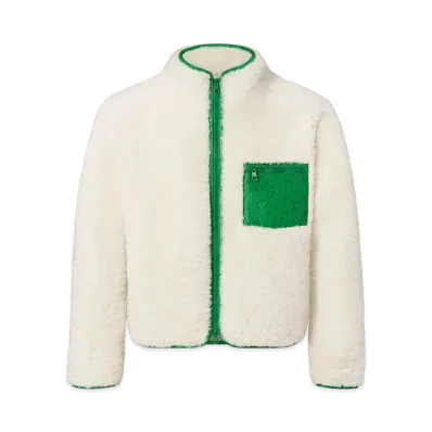 Louis Vuitton Monogram Pocket Shearling Blouson