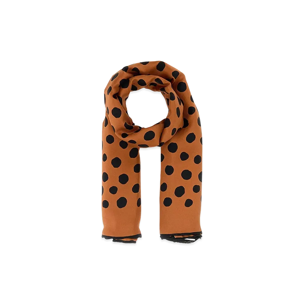Valentino Garavani Women's Scarf "Orange/Black"