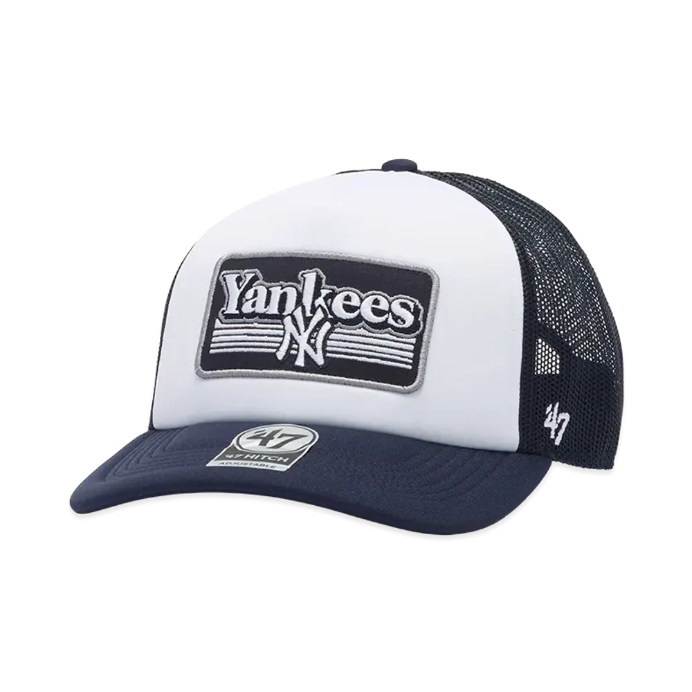 47 Hitch FM New York Yankees MLB Fade Patch "Navy"