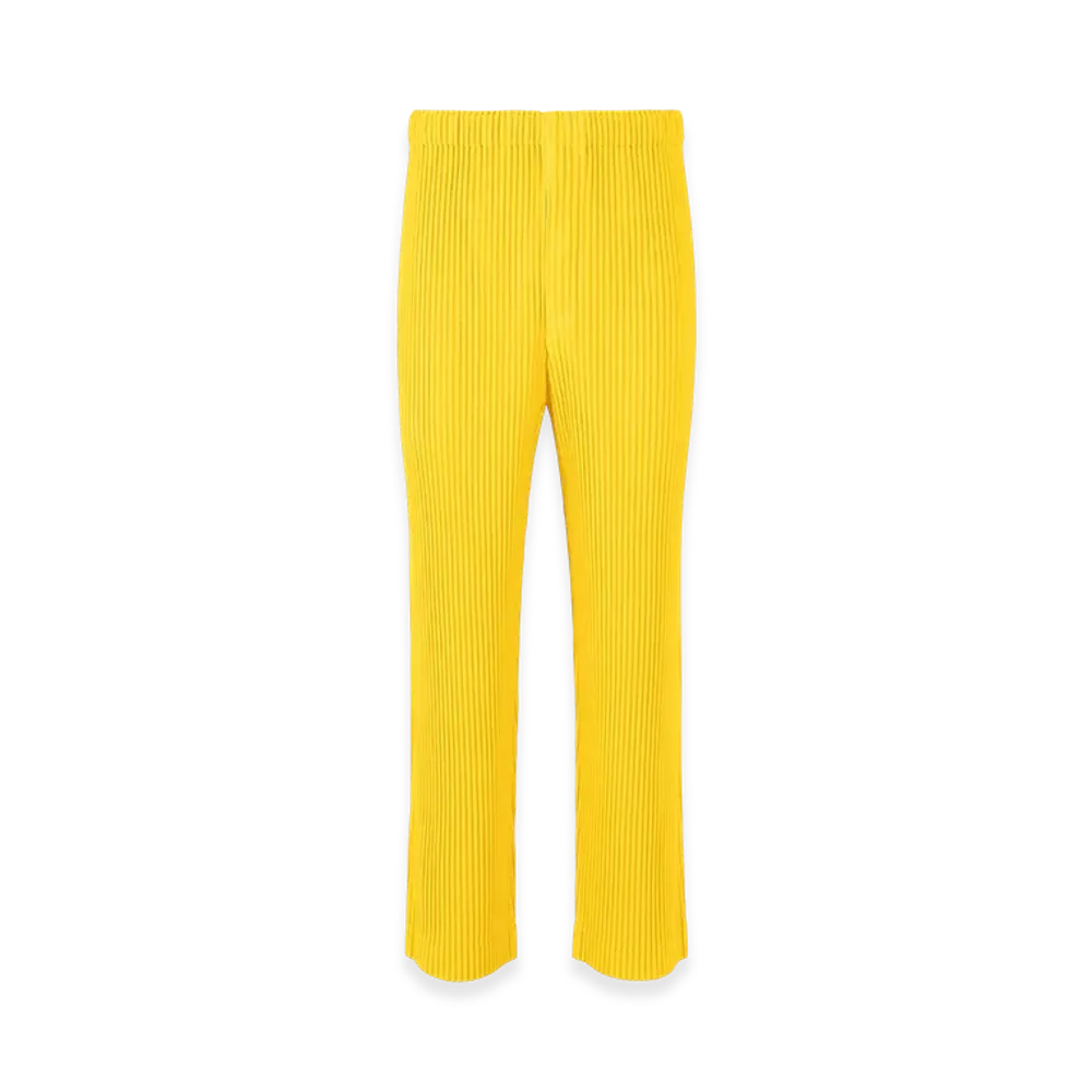 HOMME PLISSE ISSEY MIYAKE Color Pleats "Citrine Yellow"