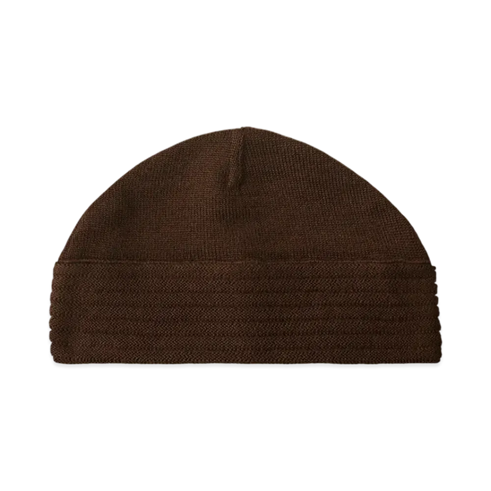 C.P. Company x OUR LEGACY WORK SHOP Benodet Wool Beanie "After Dark Grey"