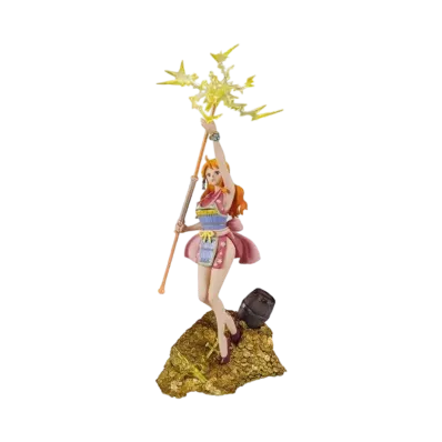 BANDAI "FiguartsZERO" -One Piece- NAMI -WT100 Commemorative Eiichiro Oda Illustration DAIKAIZOKU HYAKKEI-