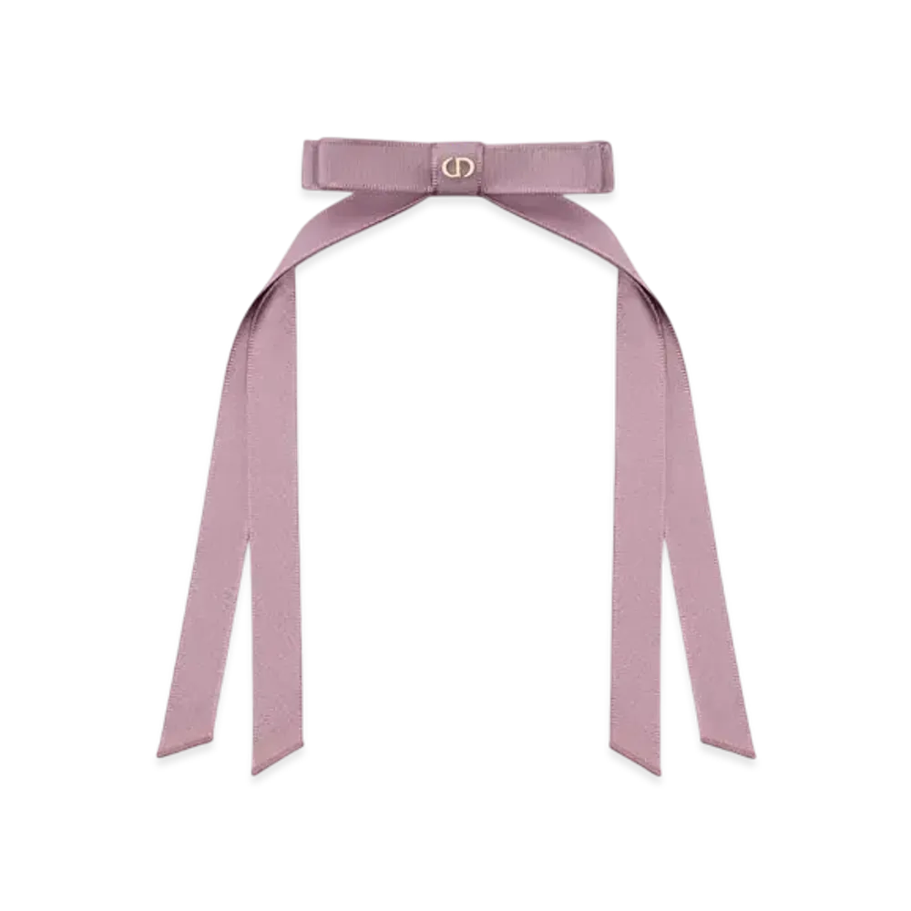 Dior Twist Bow Grosgrain "Peony Pink"